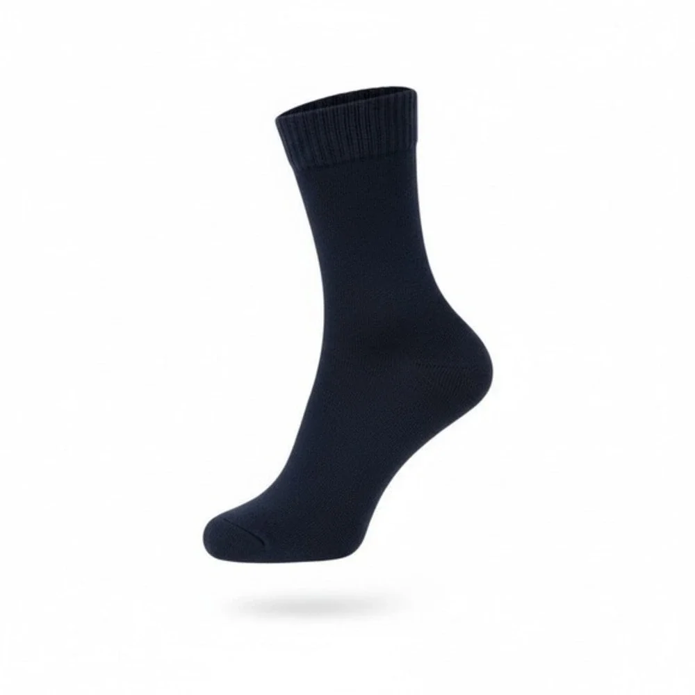 Merino Wool Mid Calf Socks Teens Men Women Small Feet Sock‎ 7-11 Winter 4 Pairs